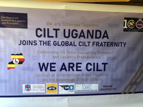 CILT Uganda banner celebrating the CILT centenary