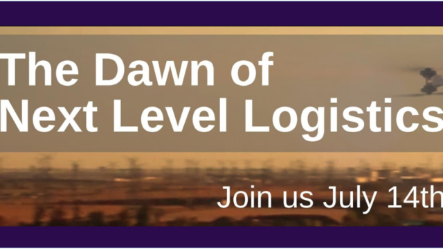 Image for The Dawn of Next Level Logistics Webinar