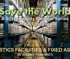 Image for Save the World Webinar: Logistics Facilities and Fixed Assets