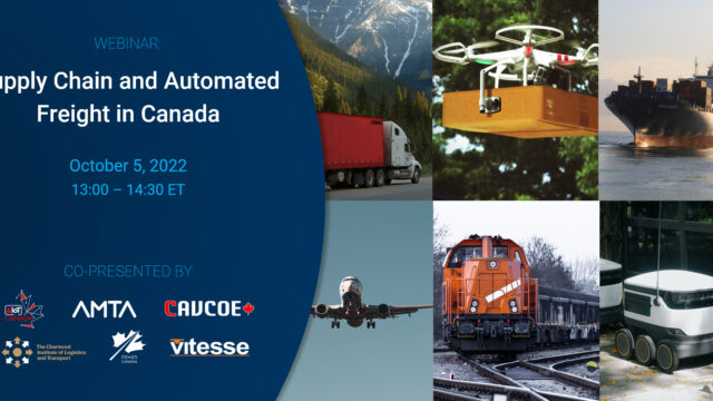 Image for Webinar: Supply Chain and Automated Freight in Canada