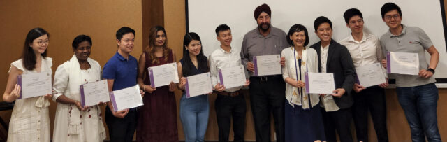CALF program participants from S'pore, Malaysia, HKG and Madagascar