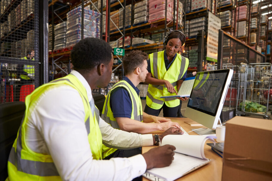 Warehouse workers